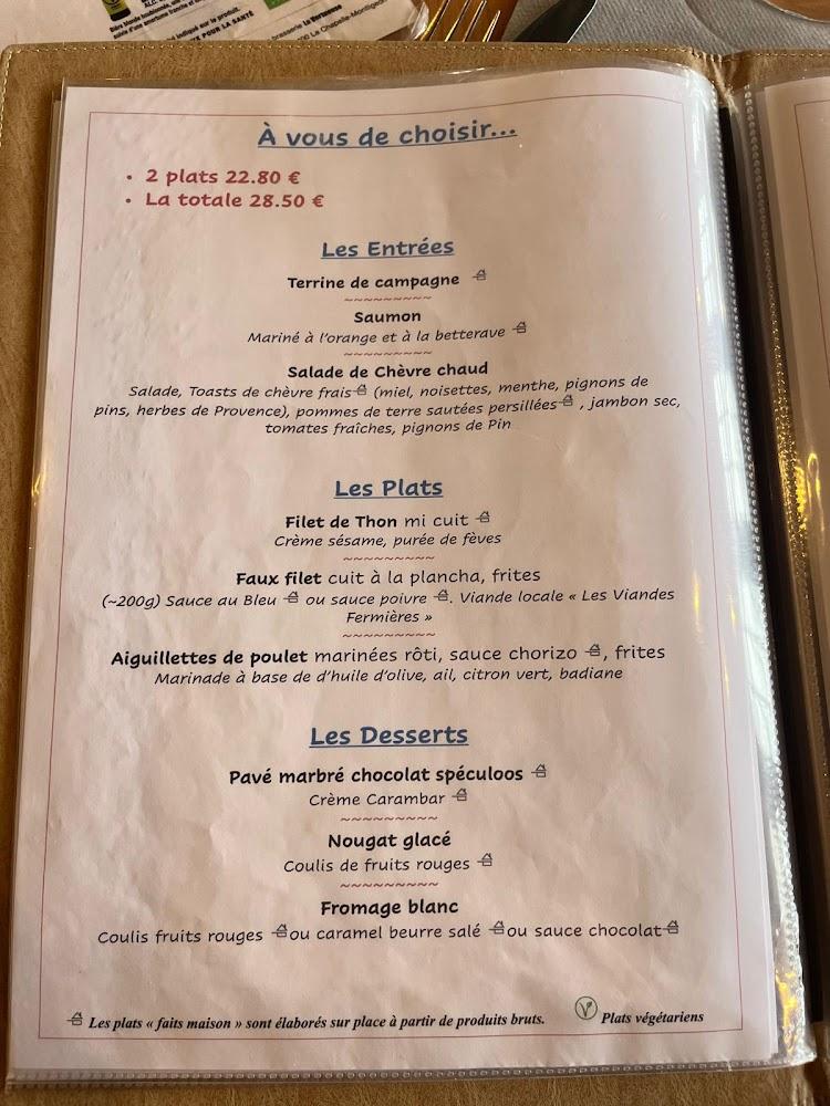 La Potinière du Lac - Menu Image 4
